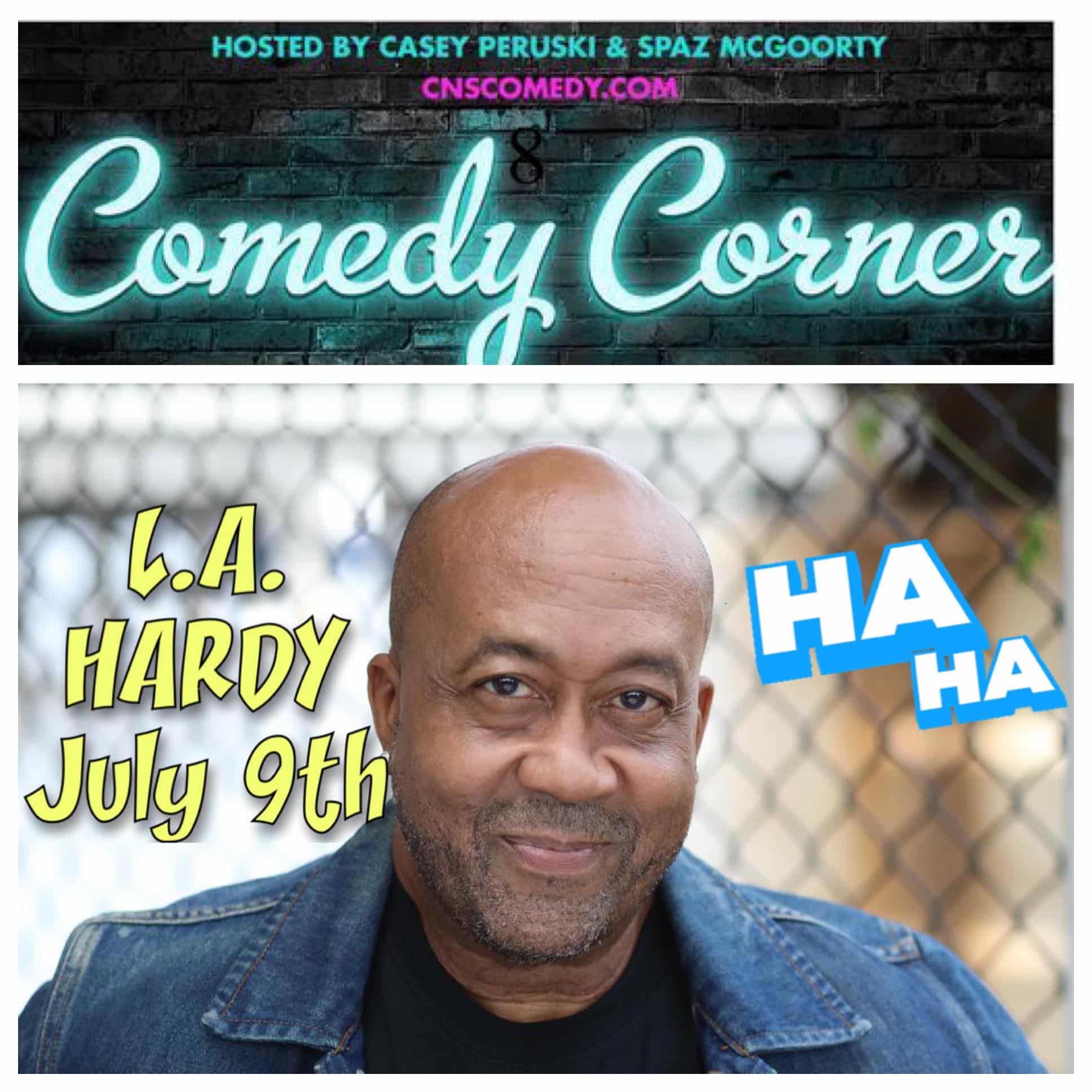 Comedy Corner Presents: L. A. Hardy LIVE at The Black Box