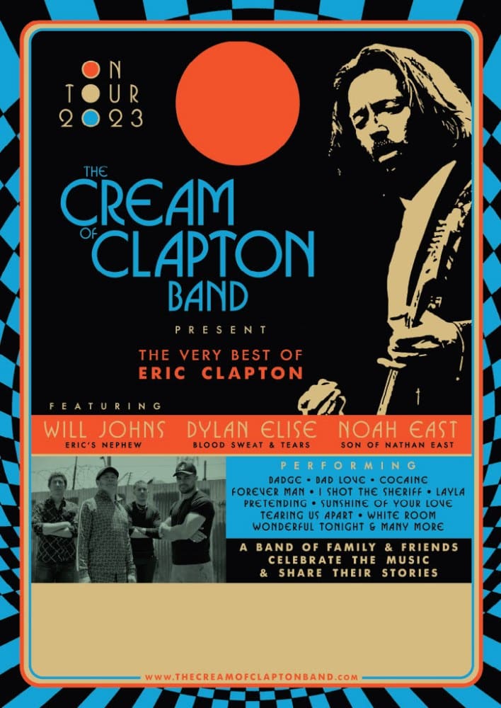 The Cream of Clapton Band: The Very Best of Eric Clapton - Sunrise Theatre